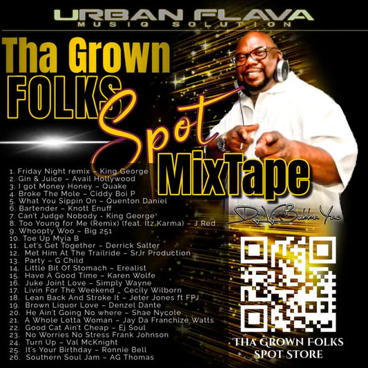 DJVj BUBBA YAE’s URBAN FLAVA GROWN FOLKS SPOT MIXTAPE DEC. 2024